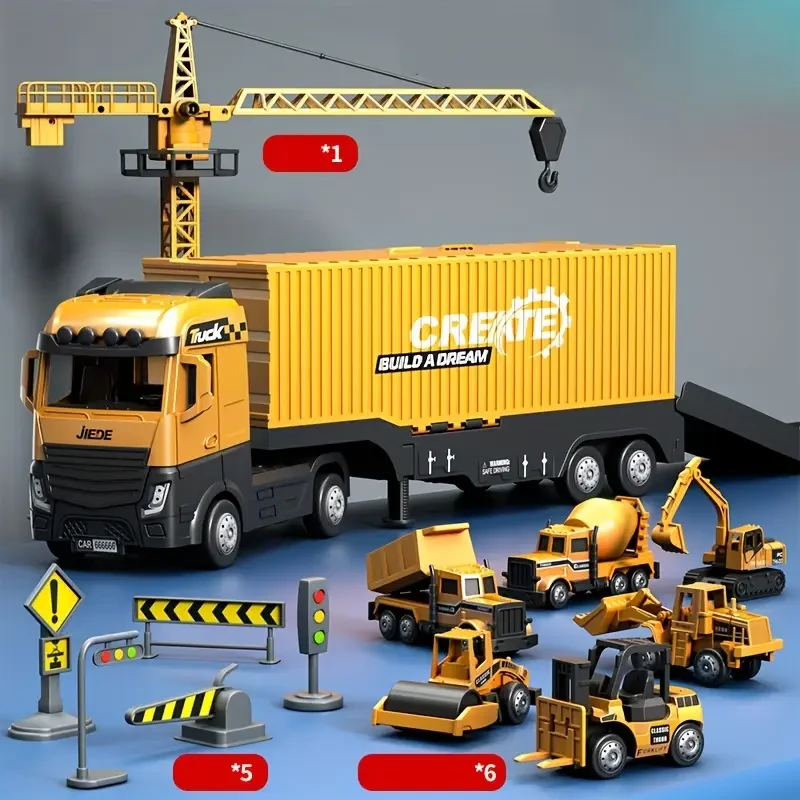 Kids Alloy Construction Toy Set