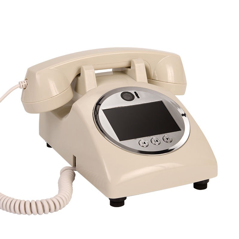 European-style Retro Wedding Video Visitors' Book Birthday Party Video Blessing Message Decoration Telephone
