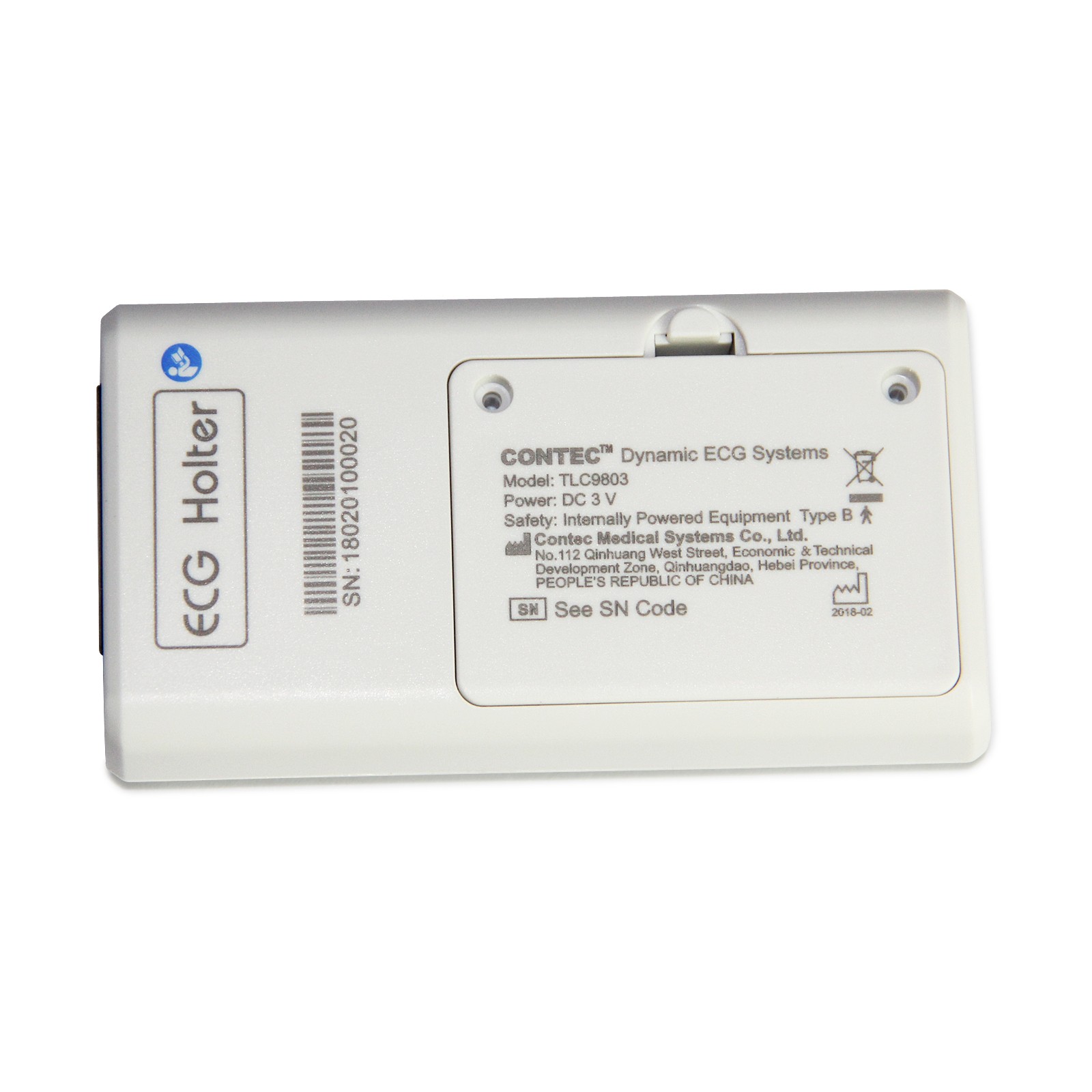Handheld 24 Hours 3 Channel ECG EKG Holter Monitor System Contec TLC9803 PC Software