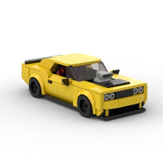 Building Blocks 8 Frames For Racing Car Model Boy