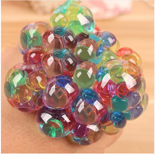 Mesh Ball Multi Color Vent Grape Ball Squeezing Toys