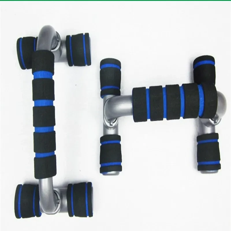H I-shaped Push-up Stand Sponge Hand Grip ABS Fitness Chest Training Grip Bar Fitness Exercise Trainer