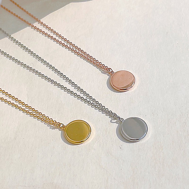 Necklace pure silver for women girl