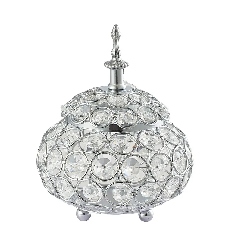Crystal Candlestick Wedding Props Retro Decoration Candle
