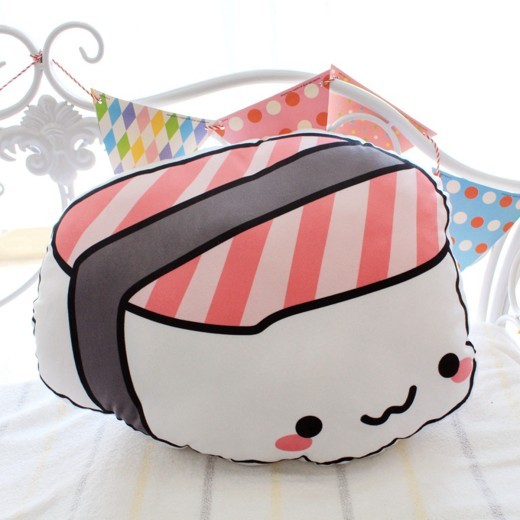 Salmon Cushion Plush Toy