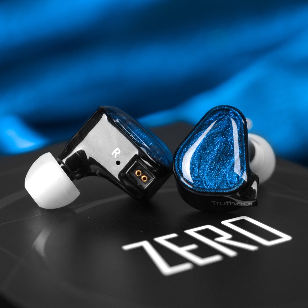 TRUTHEAR x Crinacle ZERO Earphones Dual Dynamic Driver IEMs with 0.78mm 2-Pin Cable