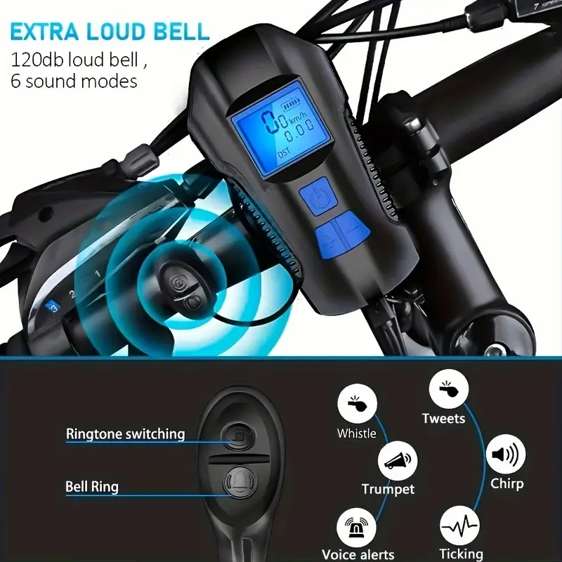 LED Bicycle Lights Rechargeable LED Bike Front/Head Light