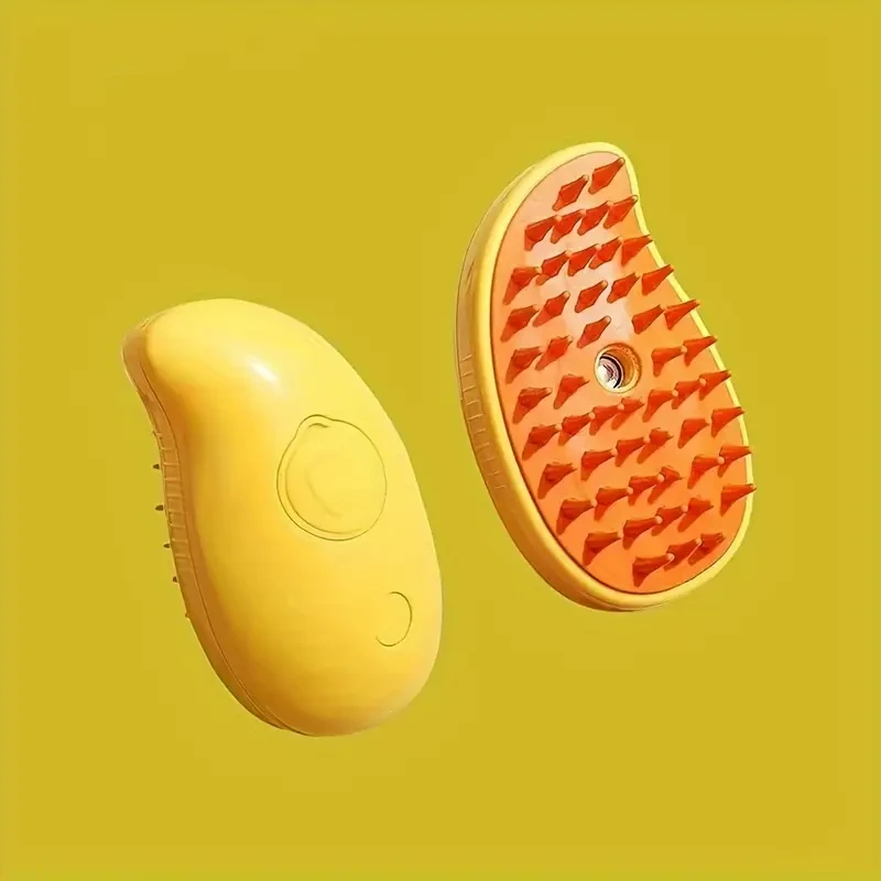 Self-Cleaning Steam Cat Brush Pet Hair Removal Comb for Cats and Dogs