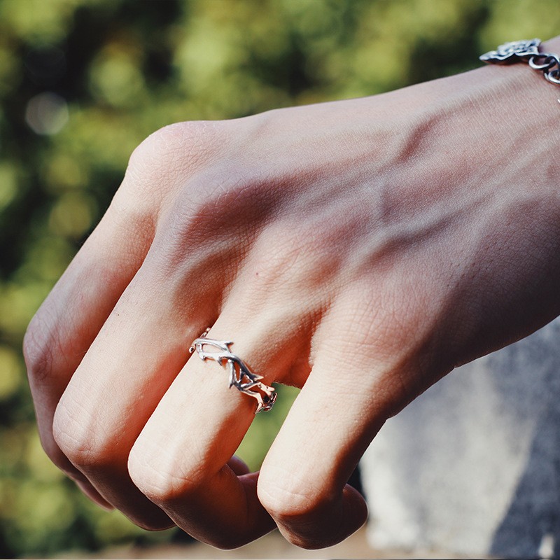 Vintage Ins Style Branch & Thorns Rings