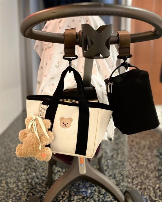 Outdoor Lightweight Multifunctional Portable Baby Walking Baby Diaper Bag