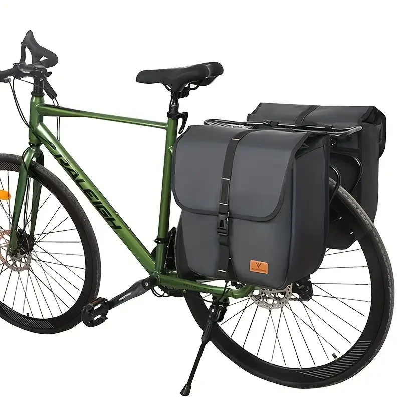 1pc/2pcs Waterproof Rear Seat Bike Bag