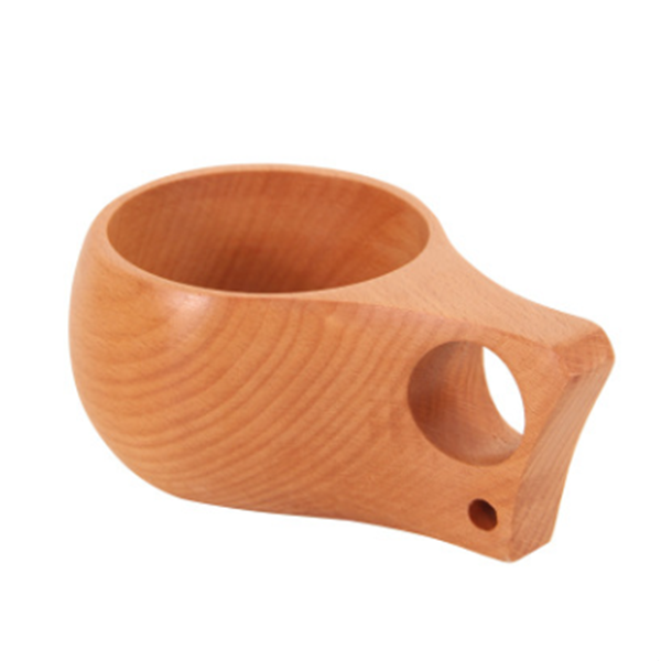 Primitive Handmade Natural Wood Cup