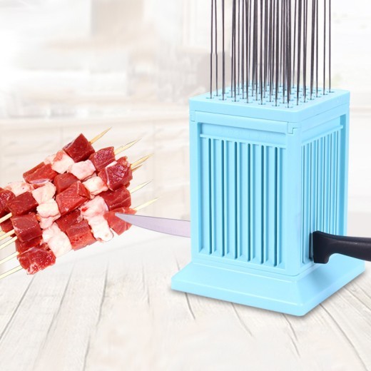 Barbecue string machine
