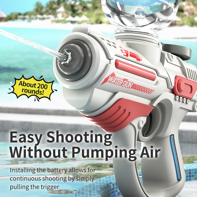 2023 Electric Automatic Water Gun - High-Pressure Outdoor Toy for Kids