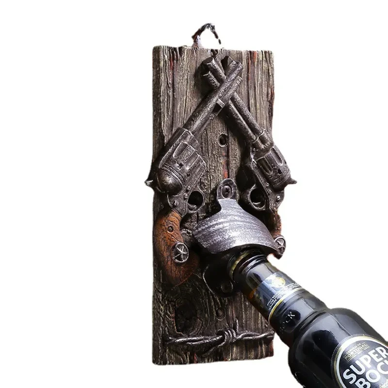 Resin Craft Beer Decoration Bottle Opener Wine Cabinet Gift Home Decoration