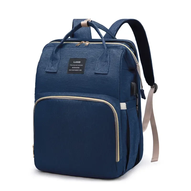 Multifunctional Diaper Backpack with Changing Station