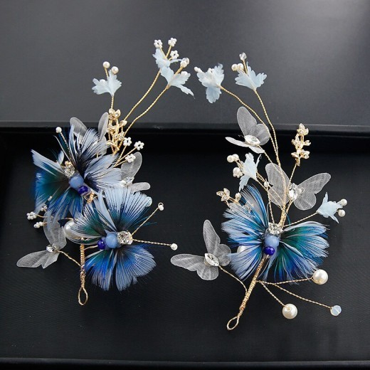 Bridal wedding hair accessories