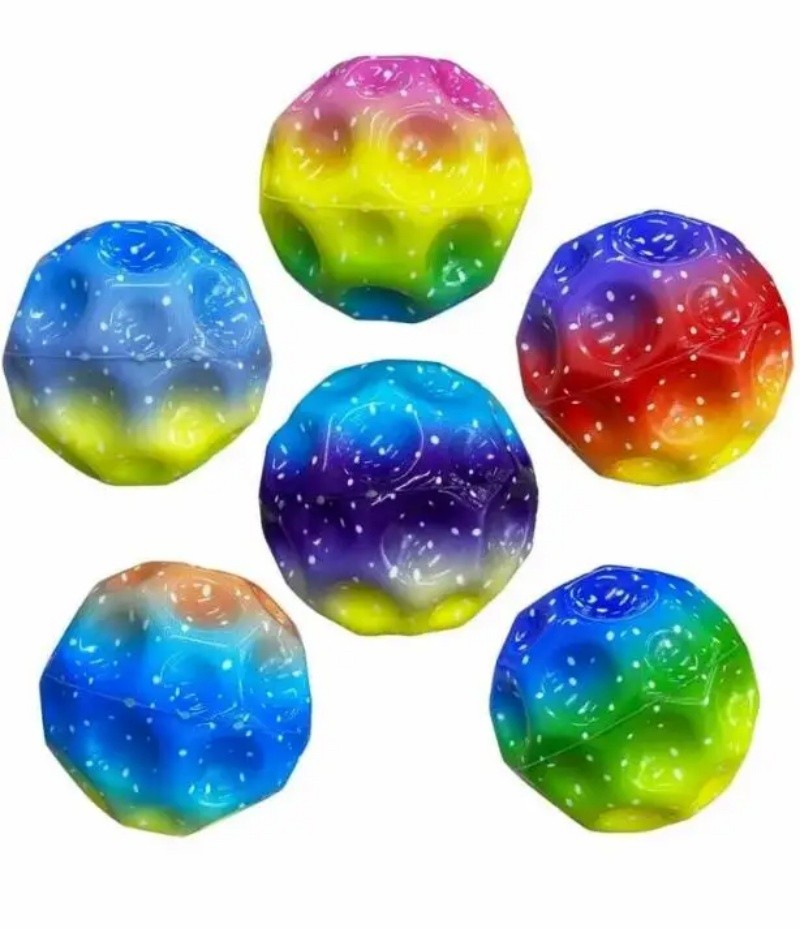 Glowing Extreme High Bouncing LED Space Ball