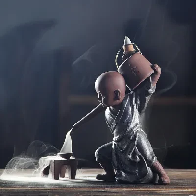 Little Monk Sandalwood Incense Burner