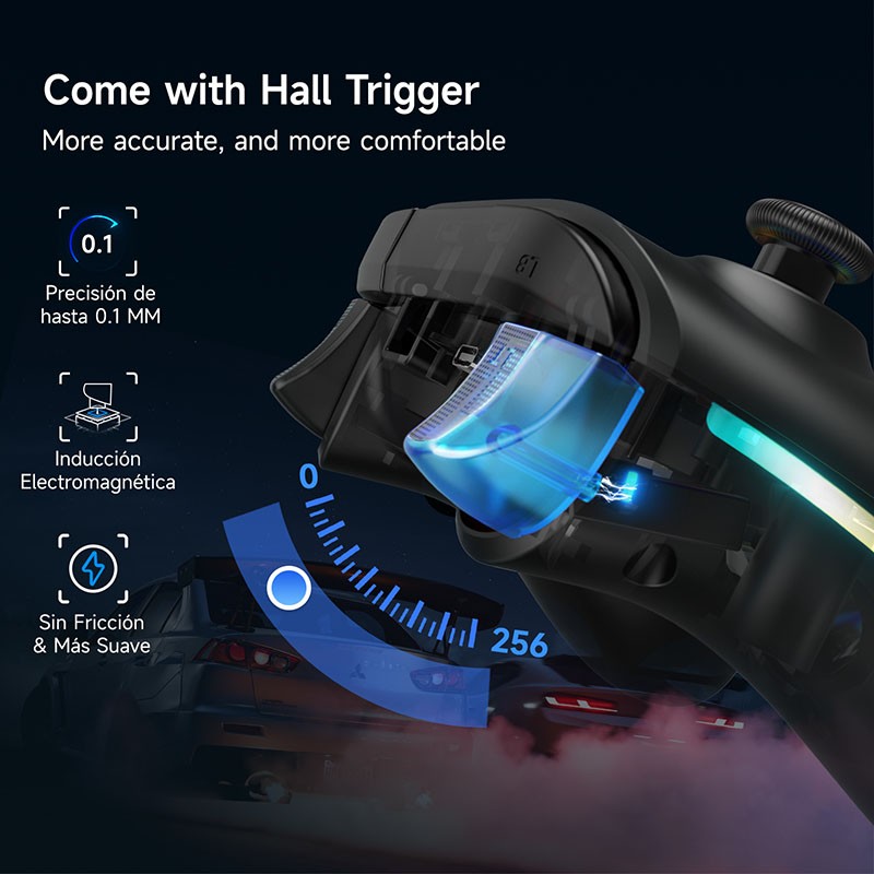 EasySMX X15 Wireless Gamepad - Bluetooth Gaming Controller with RGB Light