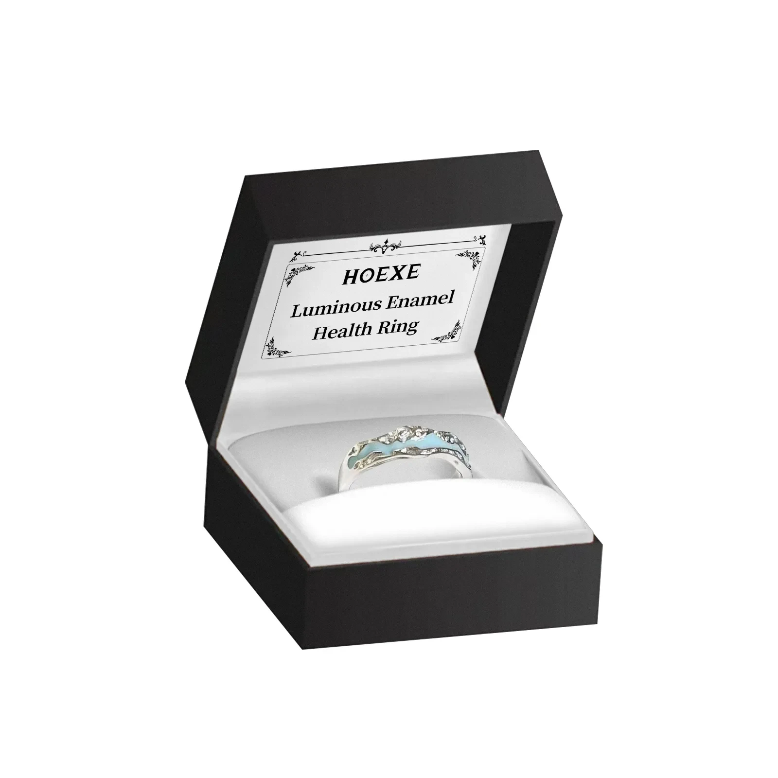 Luminous Enamel Health Ring