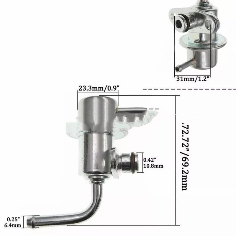 200SXSentra1.6L Automotive Fuel Pressure Regulator