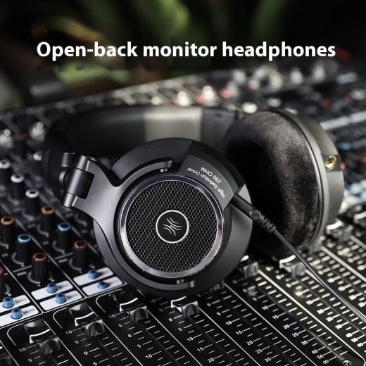 Wired Professional Monitor Mixer Studio DJ Mobile Phone Headset