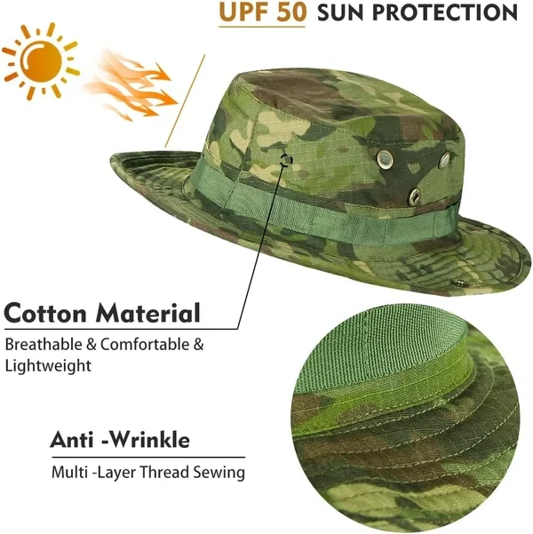 Cooling Neck Gaiter Face Mask Boonie Hat Set