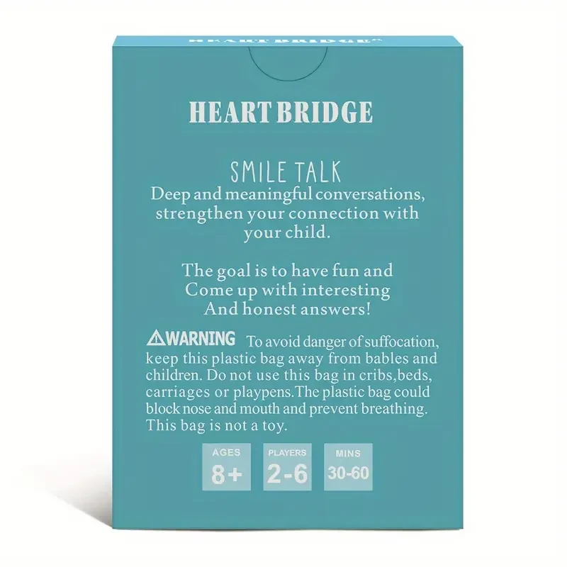 A Box of SMILE TALK Parent- Game Cards