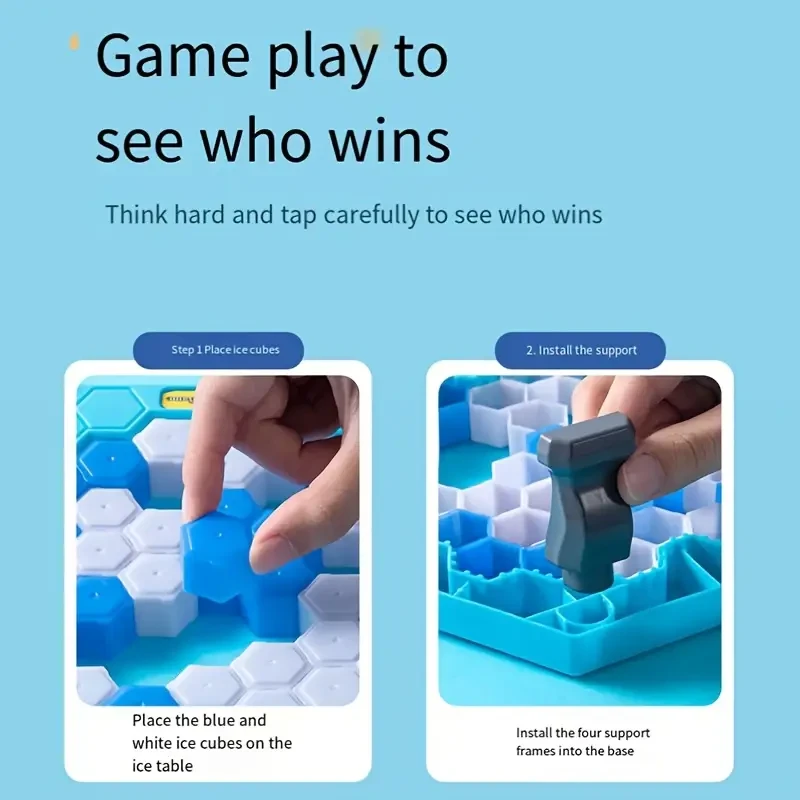 Interactive Penguin Ice Breaker Board Game