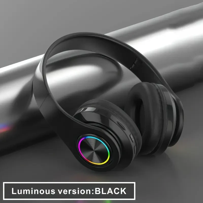 Foldable Wireless Headphones with Deep Bass