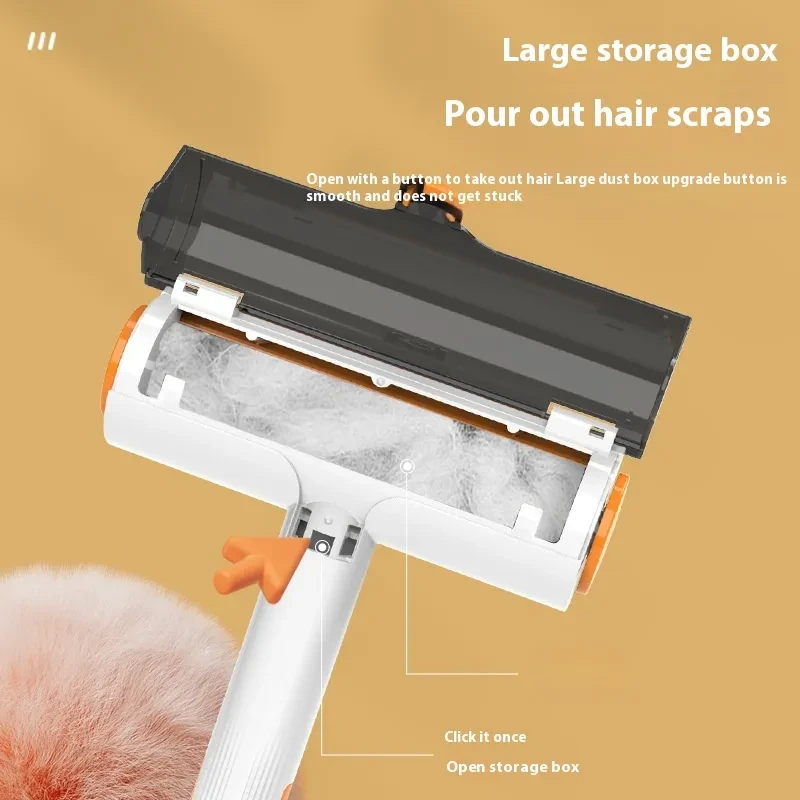 2 In 1 Pet Hair Removal Roller Multifunctional Portable Pet Supplies