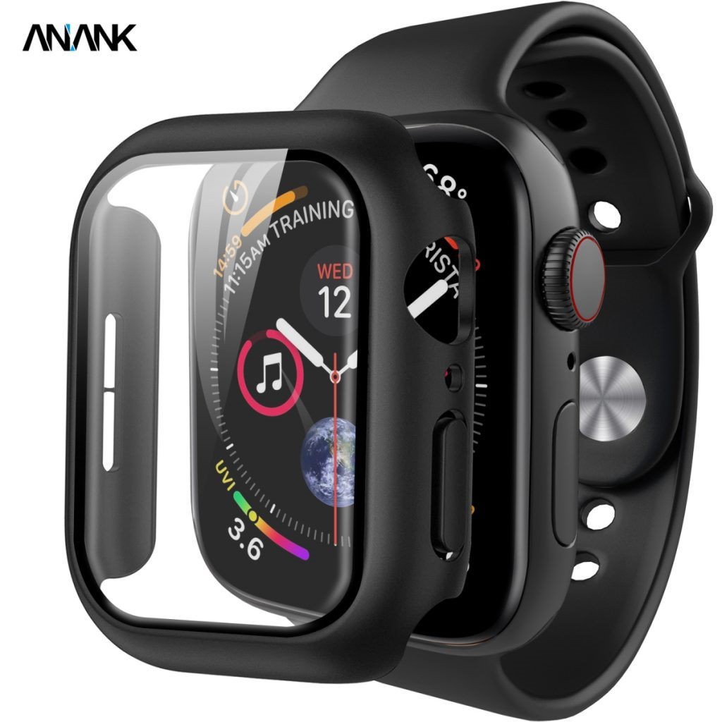 Apple Watch 44MM Screen Protector with Case, for 4,5,6, High Quality