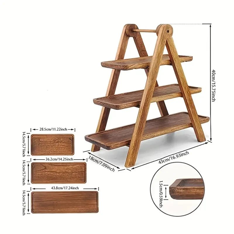 3-Tier Display for Desserts