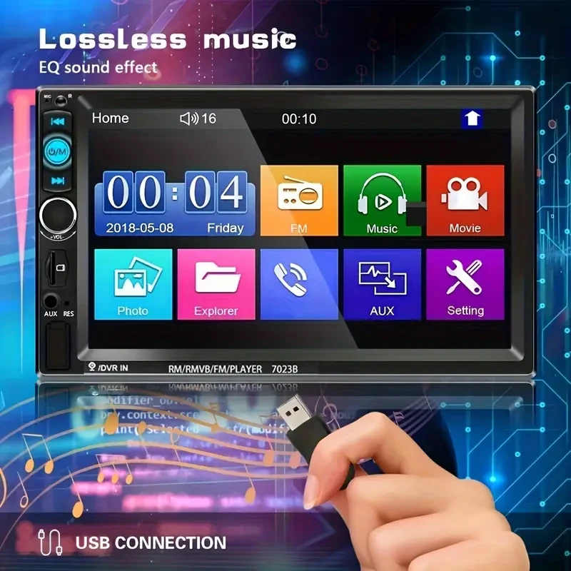 7-Inch HD Touch Screen Car