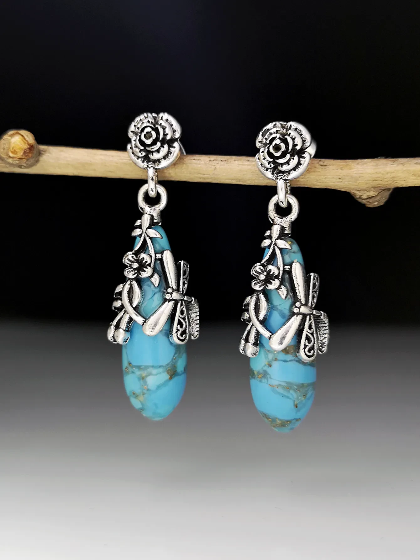 Simple Geometric Personality Metal Earrings