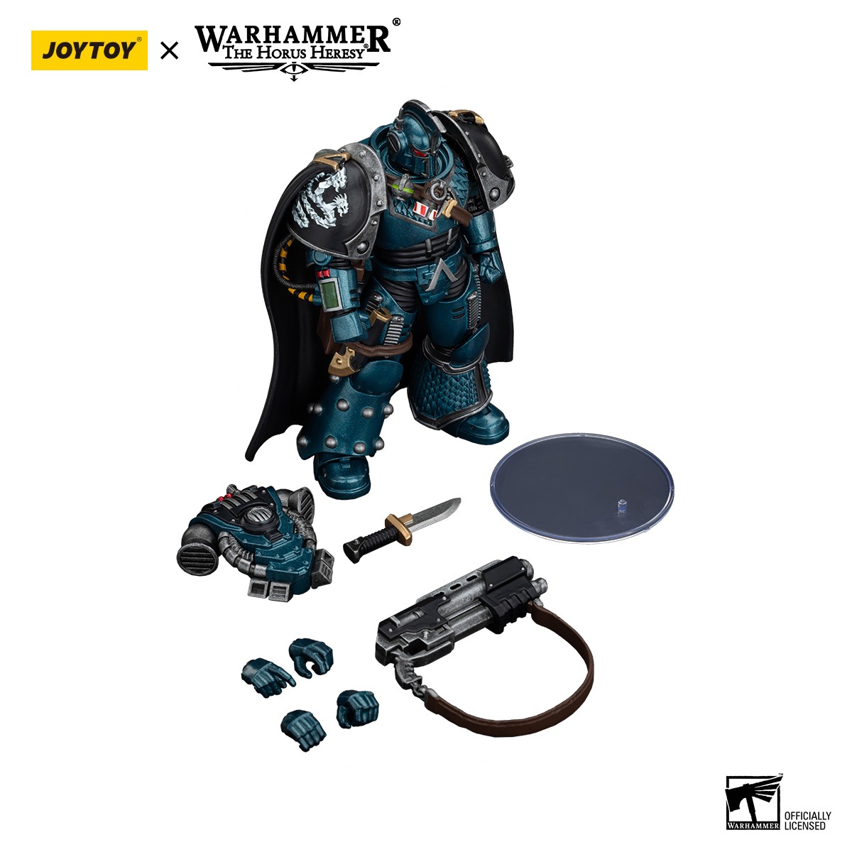 JOYTOY Warhammer 30K 1/18 Action Figures Alpha Legion Saboteur Consul Model