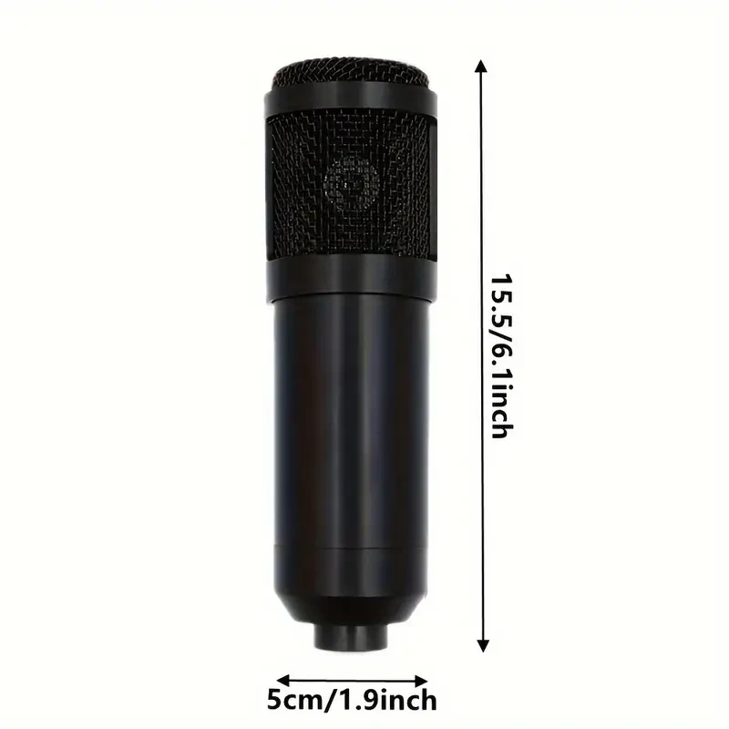 Complete Podcasting Studio Bundle - BM800 Mic with V8 Sound Card