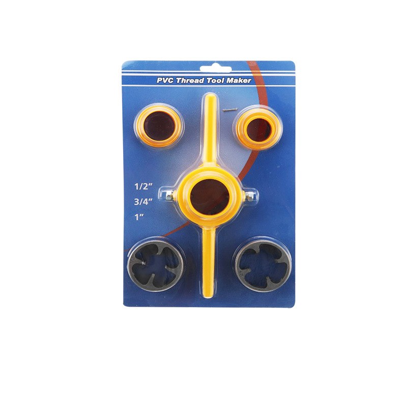 6PCS Plastic Pipe Thread Die Kit