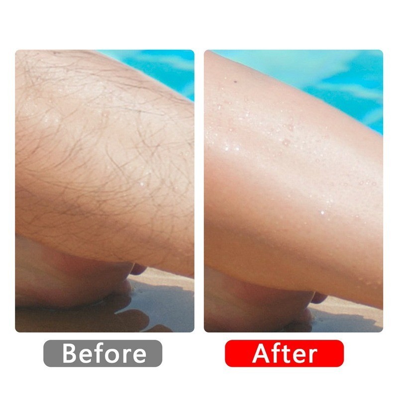 HOT Crystal Painless Physical Hair Removal Eraser - Reusable Glass Epilator