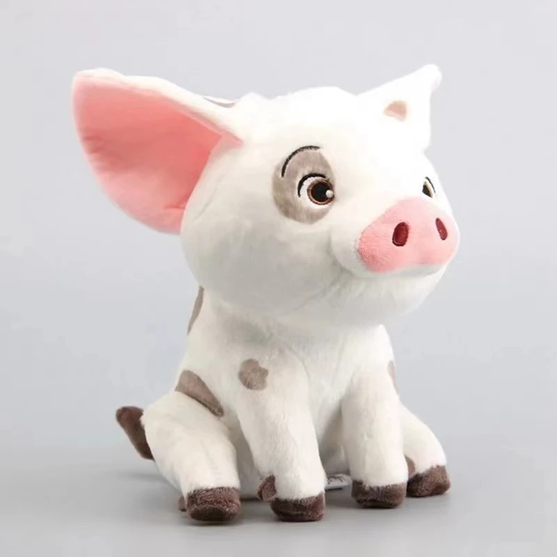 22cm Moana Pet Pig Pua Plush Toy Cute Cartoon Stuffed Animal Doll for Kids