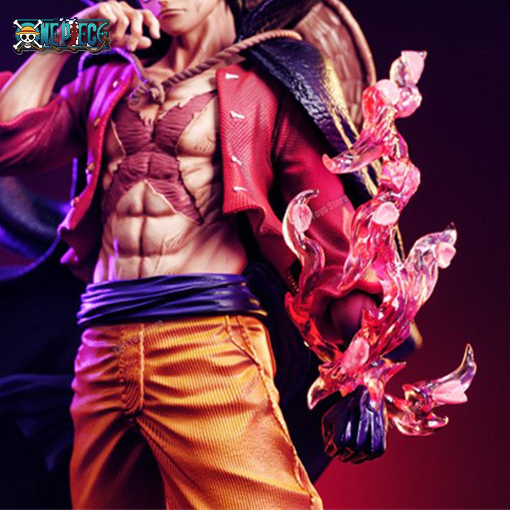 17cm One Piece Anime Figure - Monkey D Luffy Sun God Nika Action Figurine PVC Model Toy