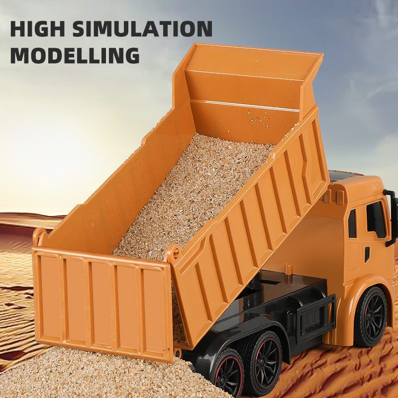 Remote Control Dump Truck, 2.4GHZ, Rechargeable