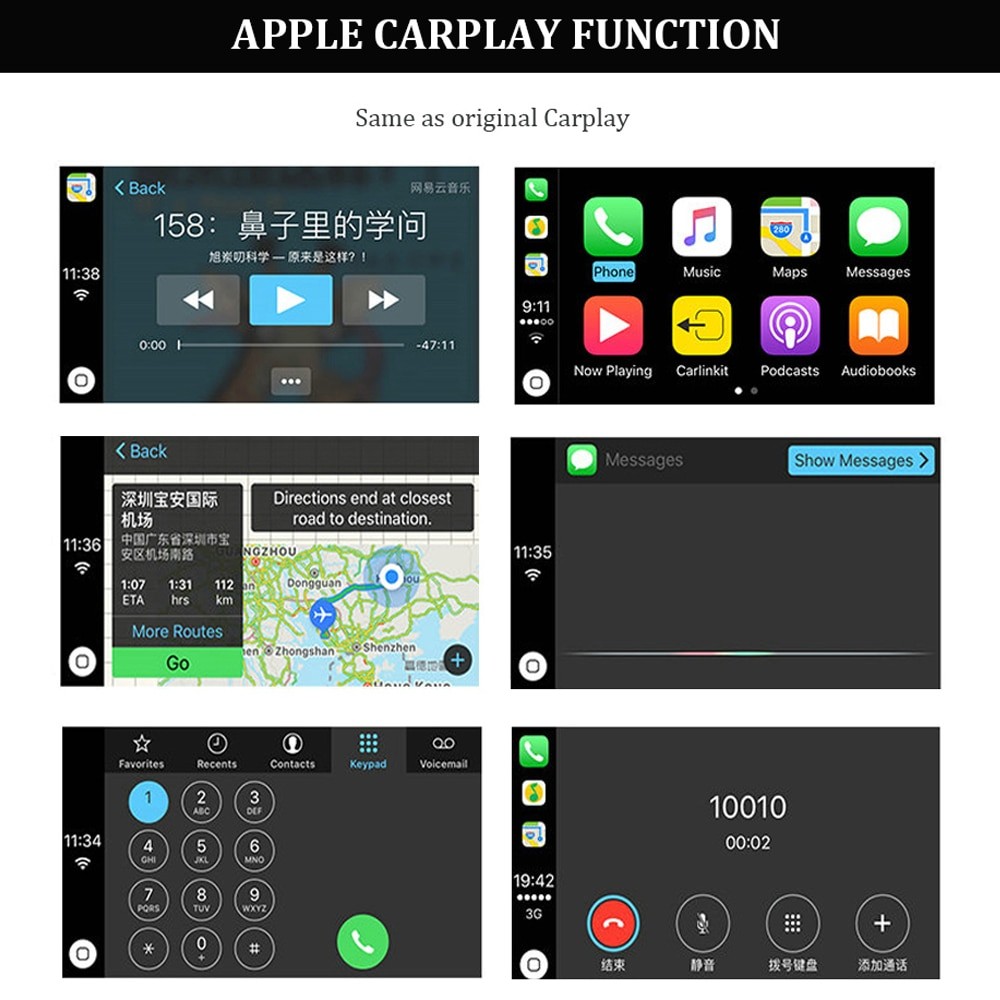 Compatible With Wireless Bluetooth Connection Mobile Phone Screen