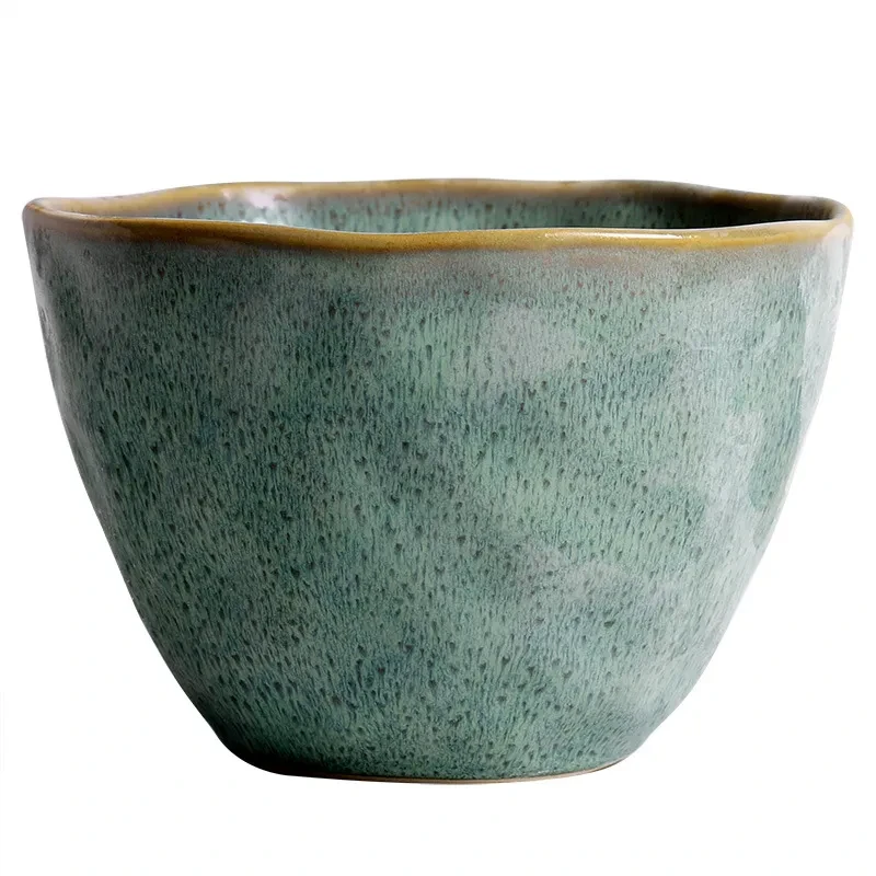 Creative Home Vintage Hammered Ceramic Salad Bowl