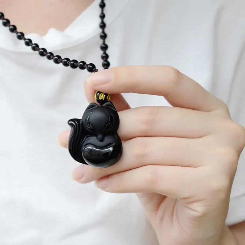 Stone Fox Pendant