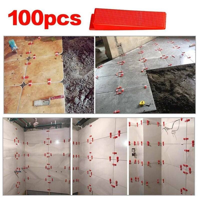 Clips Tile Leveling System Kit Floor Wall Spacer Tiling Tool Set 3mm