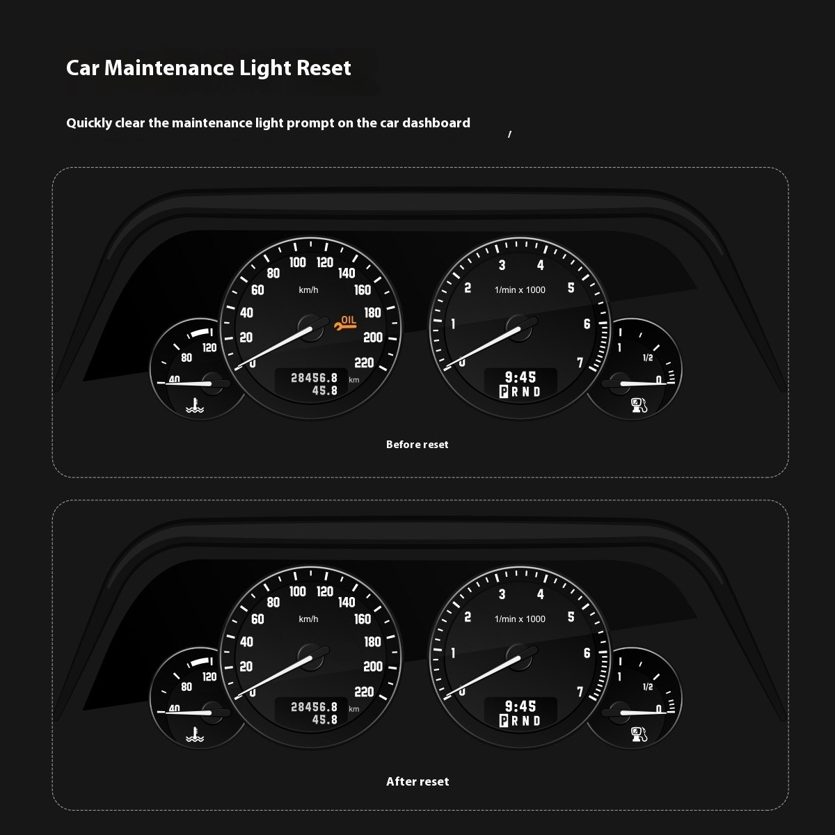 Auto Maintenance Light Reset Failure Diagnosis Equipment