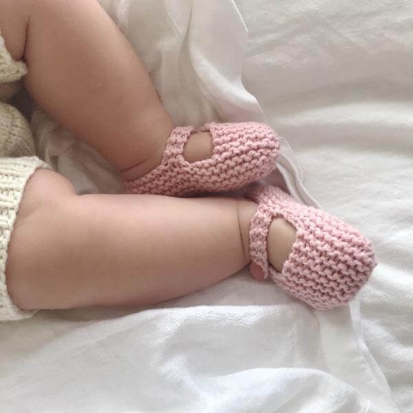 Baby Hand Knitted booties | Handmade