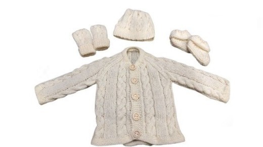 Merino Set  | Hand-Knitted